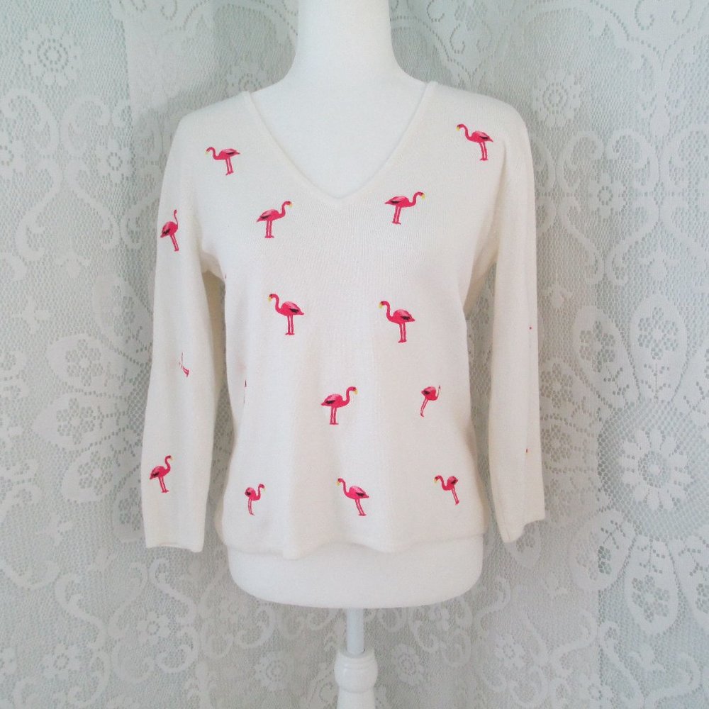 Flamingo Design Sweater